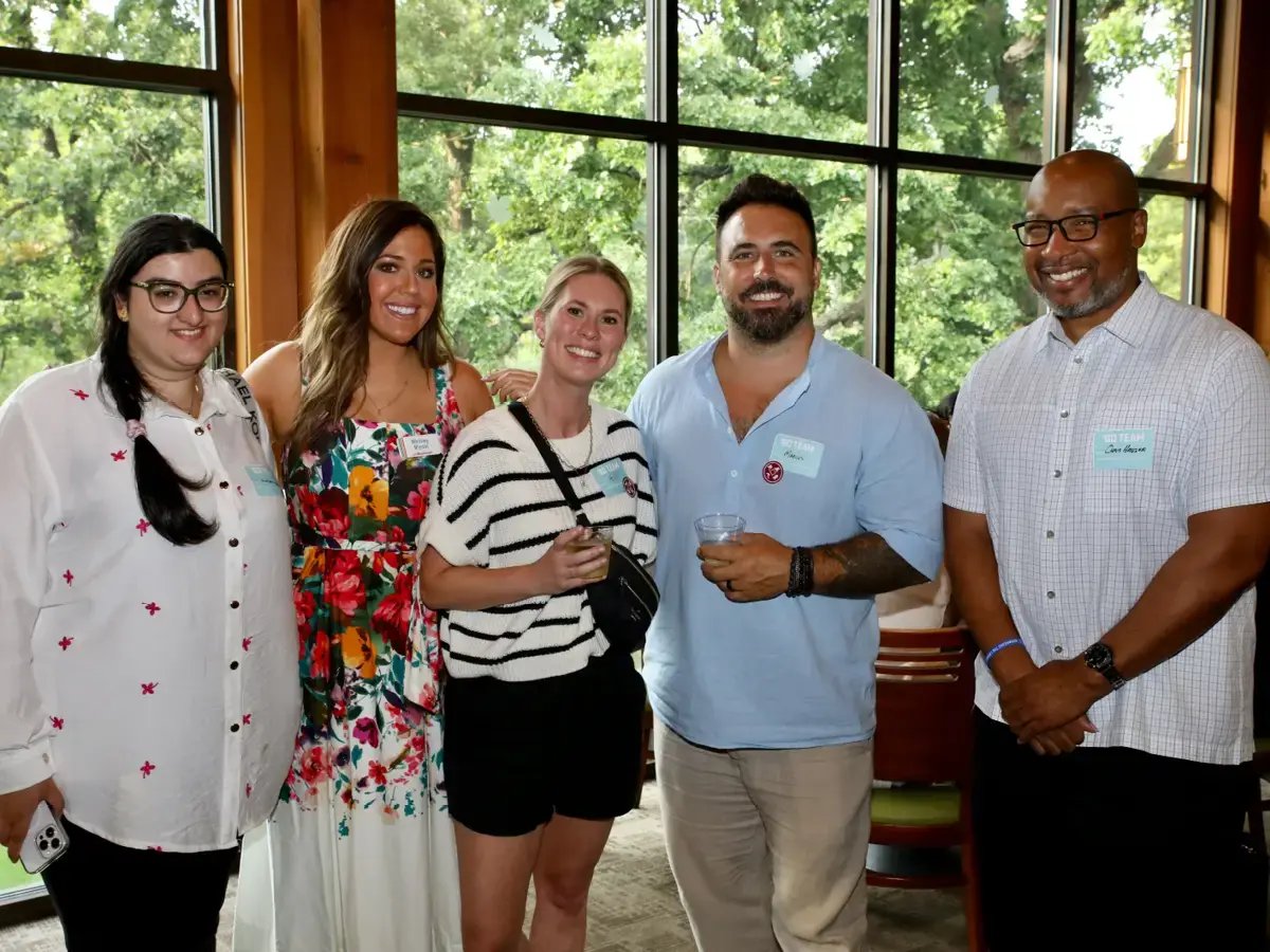 The GoTeam at a local mixer