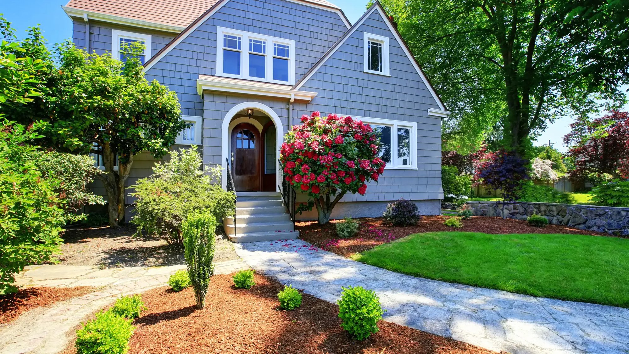 House in Rockford's first historic district, Haight Village